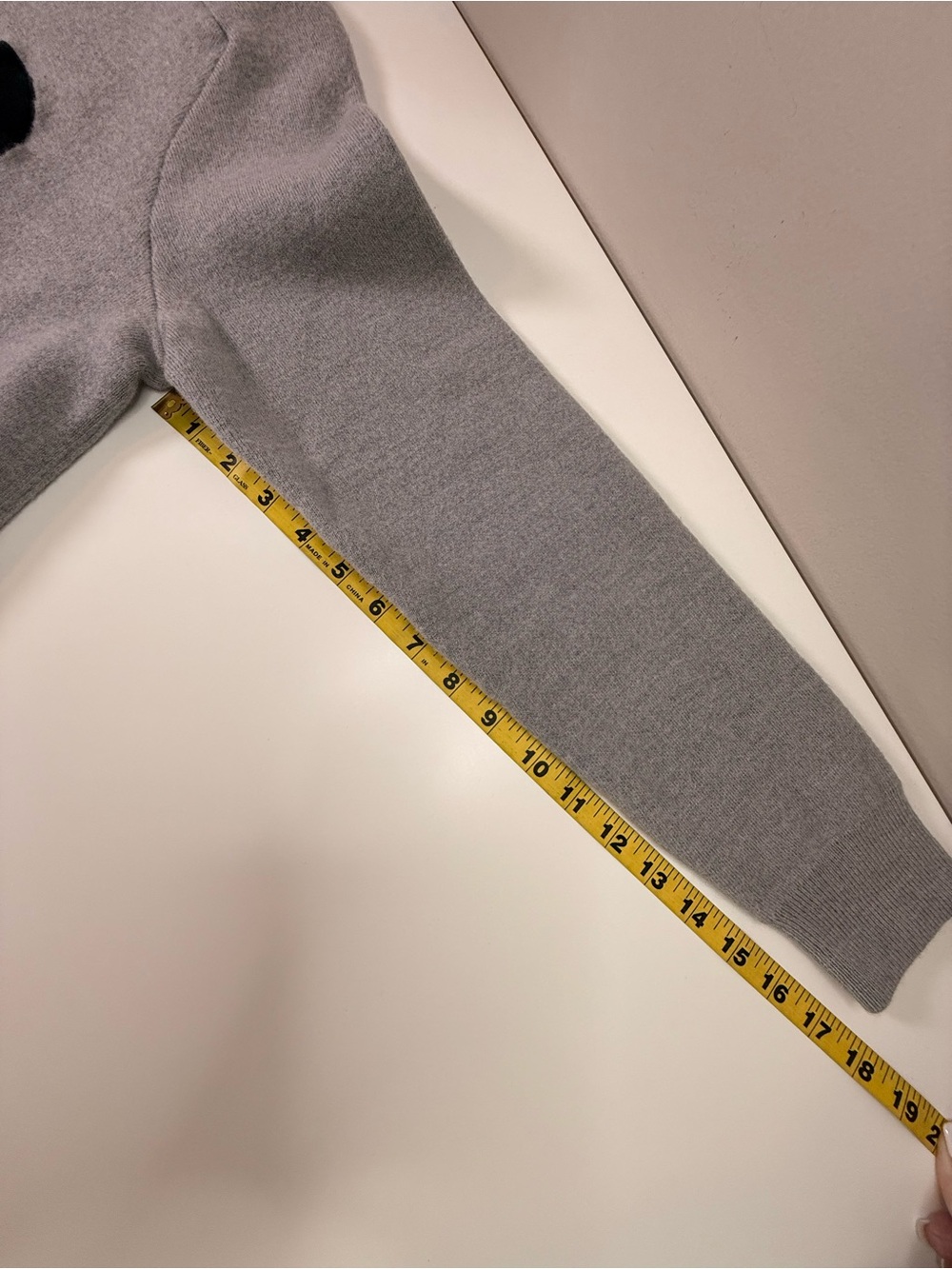 Lacoste Disney x Mickey Mouse Tennis Wool Blend Crewneck | Gray | Large - Picture 15 of 16